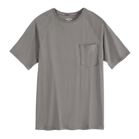 WORKWEAR OUTFITTERS Perform Cooling Tee Smoke, 6XL S600SM-RG-6XL